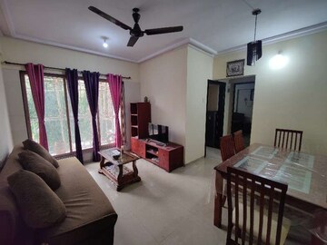 Living Room in 1 BHK Apartment at Dheeraj Enclave, Borivali East – for Rent