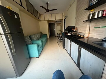 Kitchen in 1 BHK Apartment at Dheeraj Enclave, Borivali East – for Rent