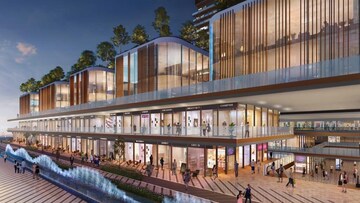 Shop – Exterior View View at RPS World Trade Center, Sector 27c - for Sale