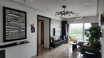 Living Room in 2 BHK Apartment at Ekta Meadows, Borivali East – for Rent