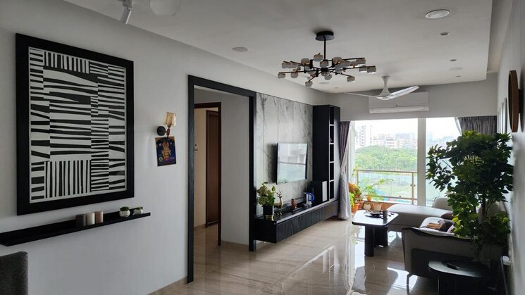 Living Room, ekta-meadows 2 Bedroom 980 Sq.Ft. Apartment In Borivali East Mumbai 9090682