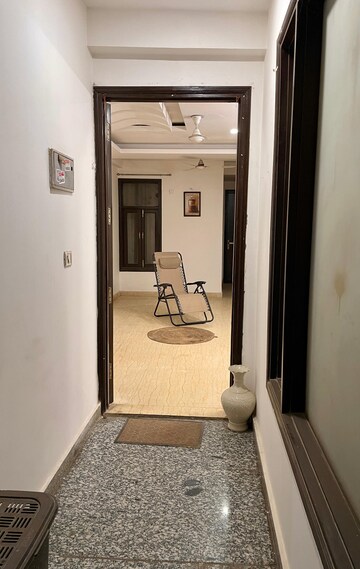 Building Lobby in 3 BHK Builder Floor at Chattarpur – for Rent