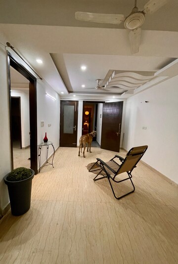 Hall in 3 BHK Builder Floor at Chattarpur – for Rent