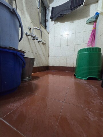 Bathroom in 1 BHK Apartment at Shree Rajlaxmi Park, Kalwa – for Sale