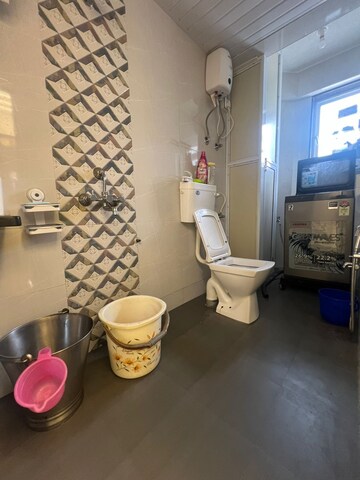 Attached Bathroom in 1 BHK Apartment at Kharigaon – for Sale