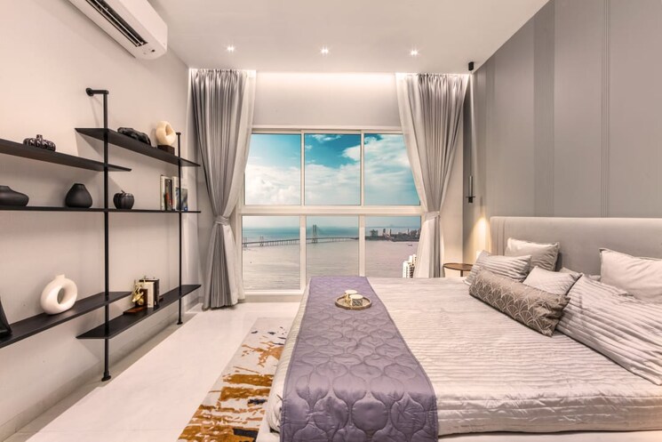 Bedroom, lnt-island-cove 3 Bedroom 1123 Sq.Ft. Apartment In Mahim Mumbai 9090923
