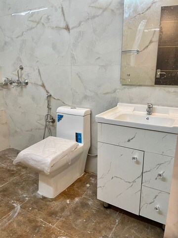 Bathroom in 3 BHK Builder Floor at Palam Vihar – for Rent