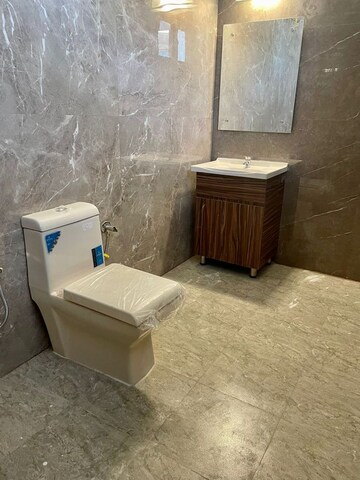 Bathroom in 3 BHK Builder Floor at Palam Vihar – for Rent