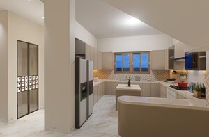 Kitchen in 4 BHK Villa at Wave City, Wave City – for Sale