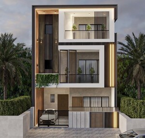 Balcony in 4 BHK Villa at Wave City, Wave City – for Sale