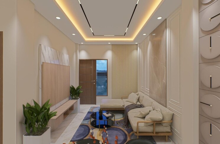 Living Room, wave-city 3.5 Bedroom 135 Sq.Yd. Independent House In Wave City Ghaziabad 9090844