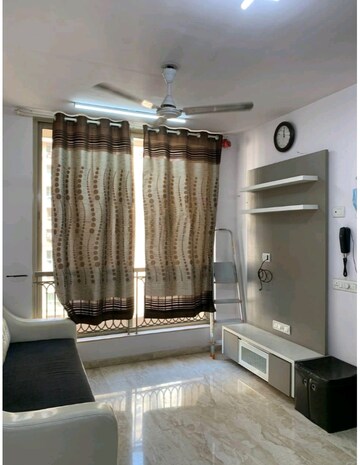 Living Room in 1 BHK Apartment at Hiranandani The Walk Ventana A & B, Ghodbunder Road – for Rent