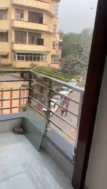 Balcony in 1 BHK Builder Floor at Old Rajinder Nagar – for Rent