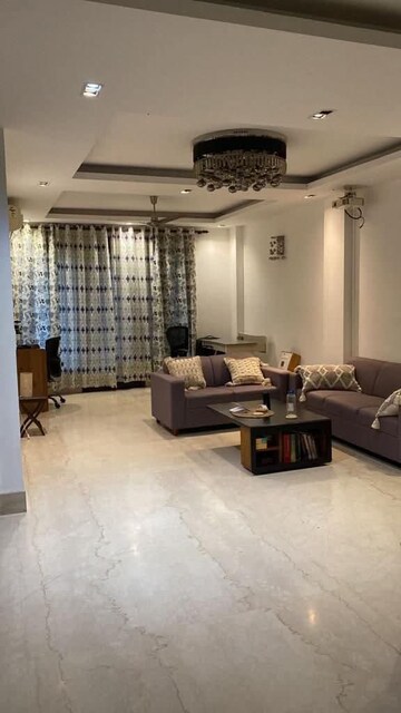 Living Room in 3 BHK Builder Floor at Saket – for Rent