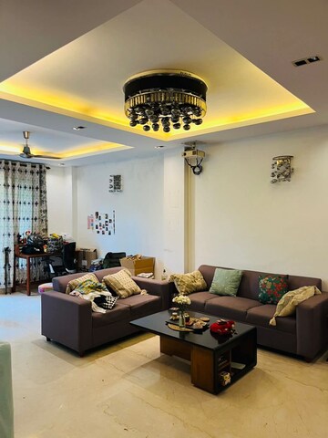 Living Room in 3 BHK Builder Floor at Saket – for Rent
