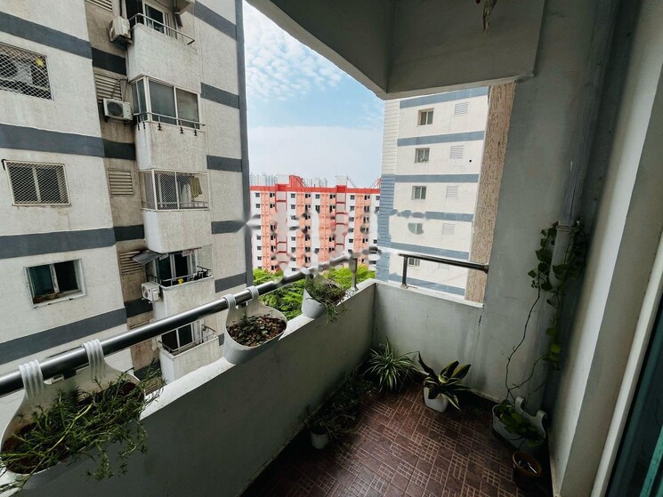 Balcony, pws-7-hills 2 Bedroom 1468 Sq.Ft. Apartment In Narsingi Hyderabad 9090901