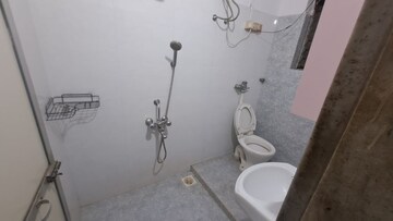 Bathroom in 2 BHK Apartment at Crystal Garden Estate CHS, Manpada – for Rent
