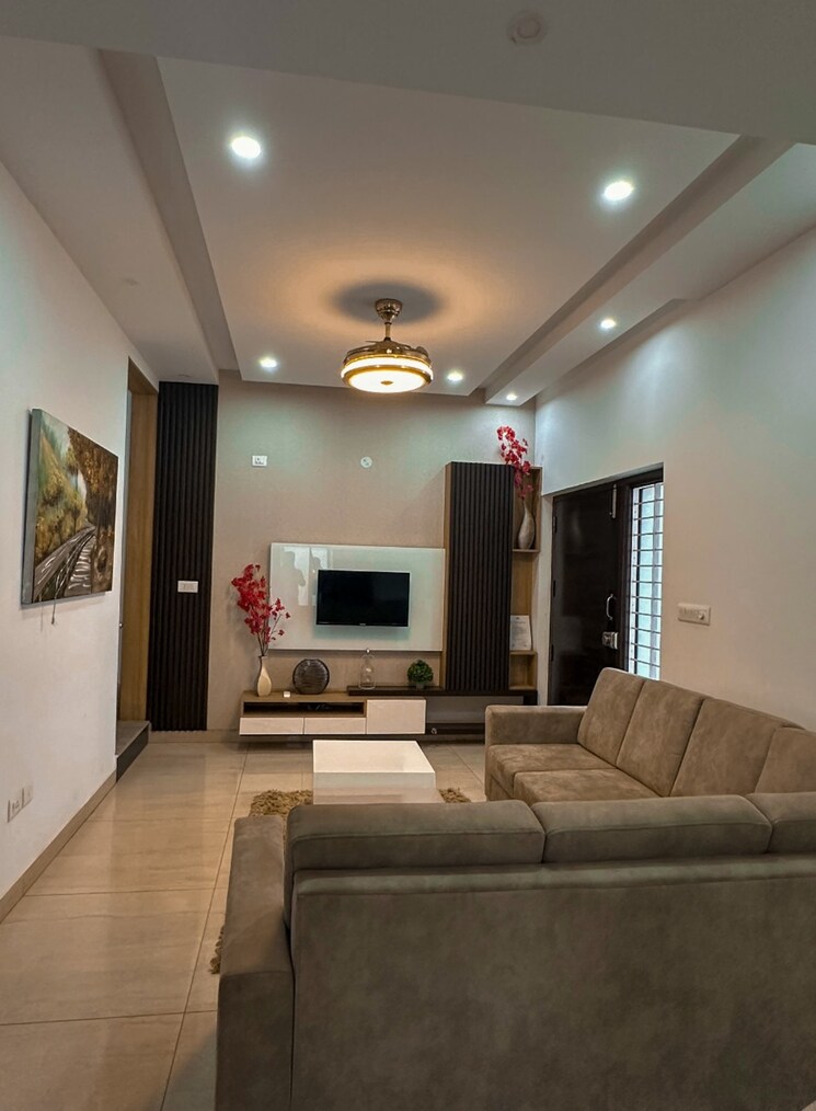 Living Room, terra-alegria 4 Bedroom 2650 Sq.Ft. Villa In Whitefield Bangalore 9091003
