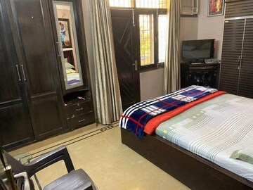Bedroom in 2 BHK Builder Floor at Freedom Fighters Enclave – for Rent