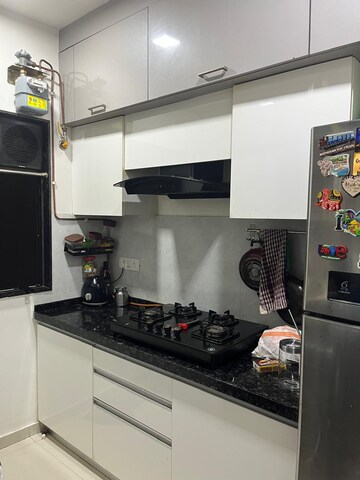 Kitchen in 3 BHK Apartment at Oberoi Gardens Kandivali, Kandivali East – for Sale