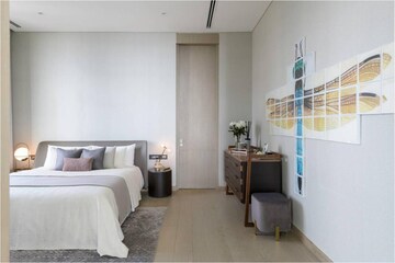 Living Room in 5 BHK Apartment at Provenance Four Seasons Private Residences, Worli – for Sale