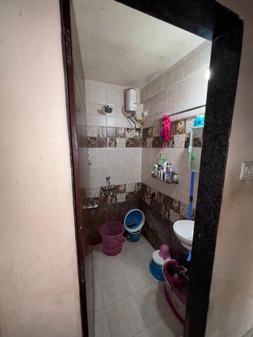 Bathroom in 1 BHK Apartment at Citi Shelter Avenue, Ulwe – for Sale
