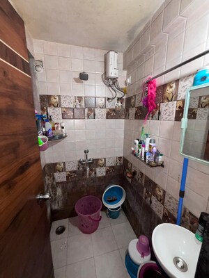 Washroom in 1 BHK Apartment at Citi Shelter Avenue, Ulwe – for Sale