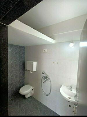 Bathroom in 1 BHK Apartment at Bhoomi Acropolis, Virar West – for Rent