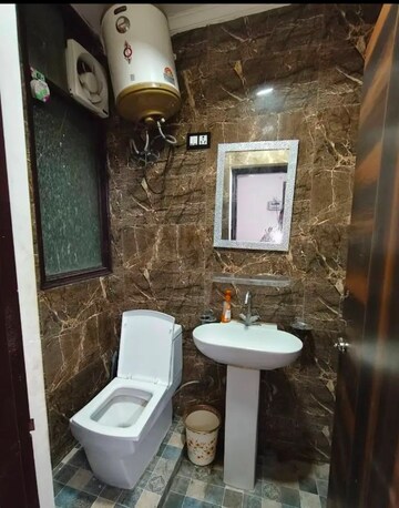 Master Bedroom in 1 BHK Builder Floor at Freedom Fighters Enclave – for Rent