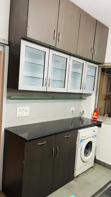 Kitchen in 2 BHK Apartment at K Raheja Gardens, Wanowrie – for Rent