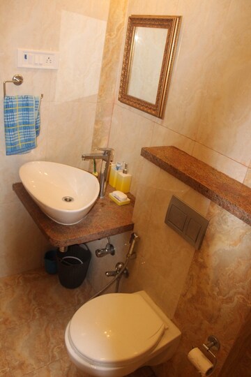 Bathroom in 4 BHK Villa at Pathardi Phata – for Rent