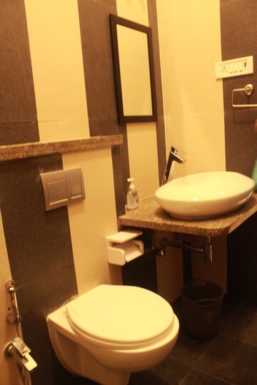 Bathroom in 4 BHK Villa at Pathardi Phata – for Rent
