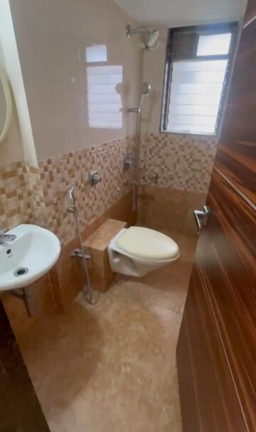 Bathroom in 2 BHK Apartment at Raunak Unnathi Gardens, Pokhran Road No One – for Rent