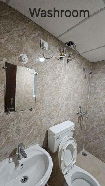 Bathroom in 1 BHK Apartment at Sahu City, Sultanpur Road – for Rent