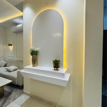 Living Room in 3 BHK Apartment at Sector 20 – for Sale