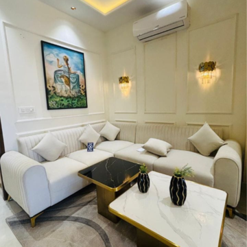 Living Room in 3 BHK Apartment at Sector 20 – for Sale