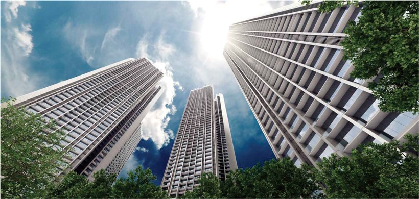 2.5 BHK + Study Room Apartment For Rent in Sheth Vasant Lawns