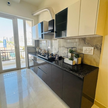 Kitchen in 3 BHK Apartment at Sector 20 – for Sale