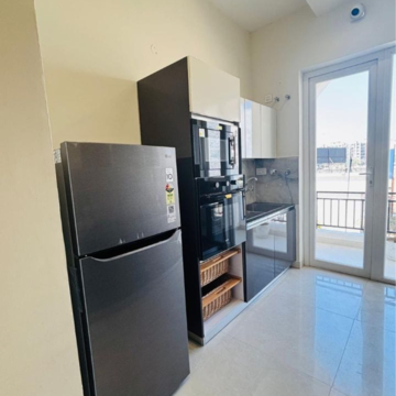 Kitchen in 3 BHK Apartment at Sector 20 – for Sale