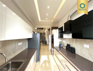 Kitchen in 4 BHK Apartment at Sector 20 – for Sale