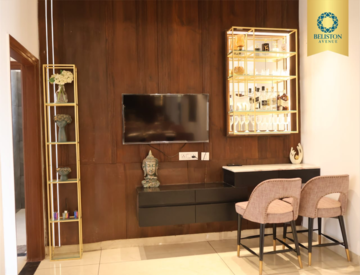 Living Room in 4 BHK Apartment at Sector 20 – for Sale