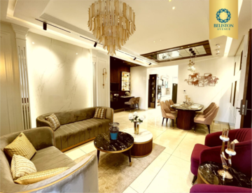 Living Room in 4 BHK Apartment at Sector 20 – for Sale