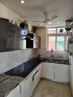 Kitchen in 3 BHK Builder Floor at Dhakoli – for Sale
