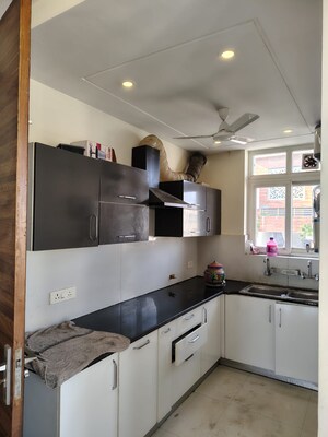 Kitchen in 3 BHK Builder Floor at Dhakoli – for Sale