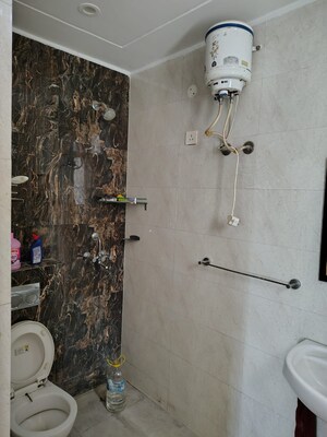 Bathroom in 3 BHK Builder Floor at Dhakoli – for Sale