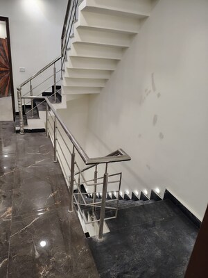 Staircase in 3 BHK Builder Floor at Dhakoli – for Sale