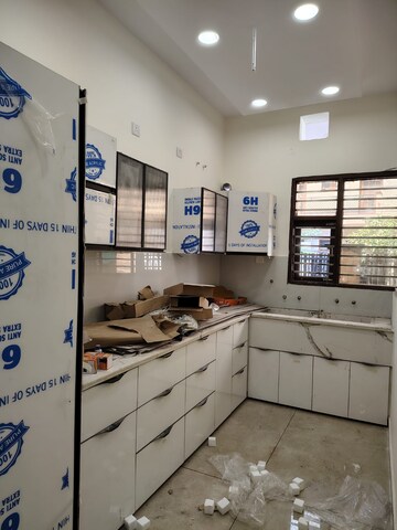 Kitchen in 3 BHK Builder Floor at Dhakoli – for Sale