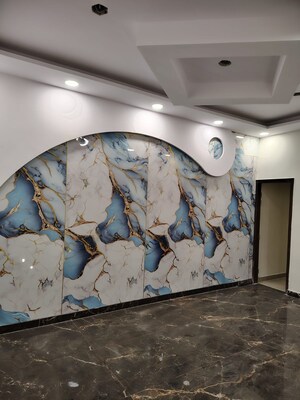 Bedroom in 3 BHK Builder Floor at Dhakoli – for Sale