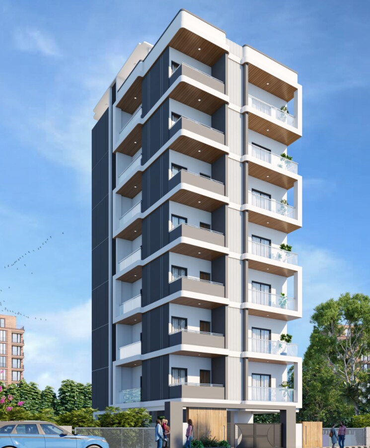Exterior View, surendra nagar 3 Bedroom 1700 Sq.Ft. Apartment In Surendra Nagar Nagpur 9091584