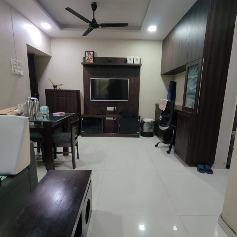 1 BHK + Servant Room Apartment For Rent in Royal Nest Malad West